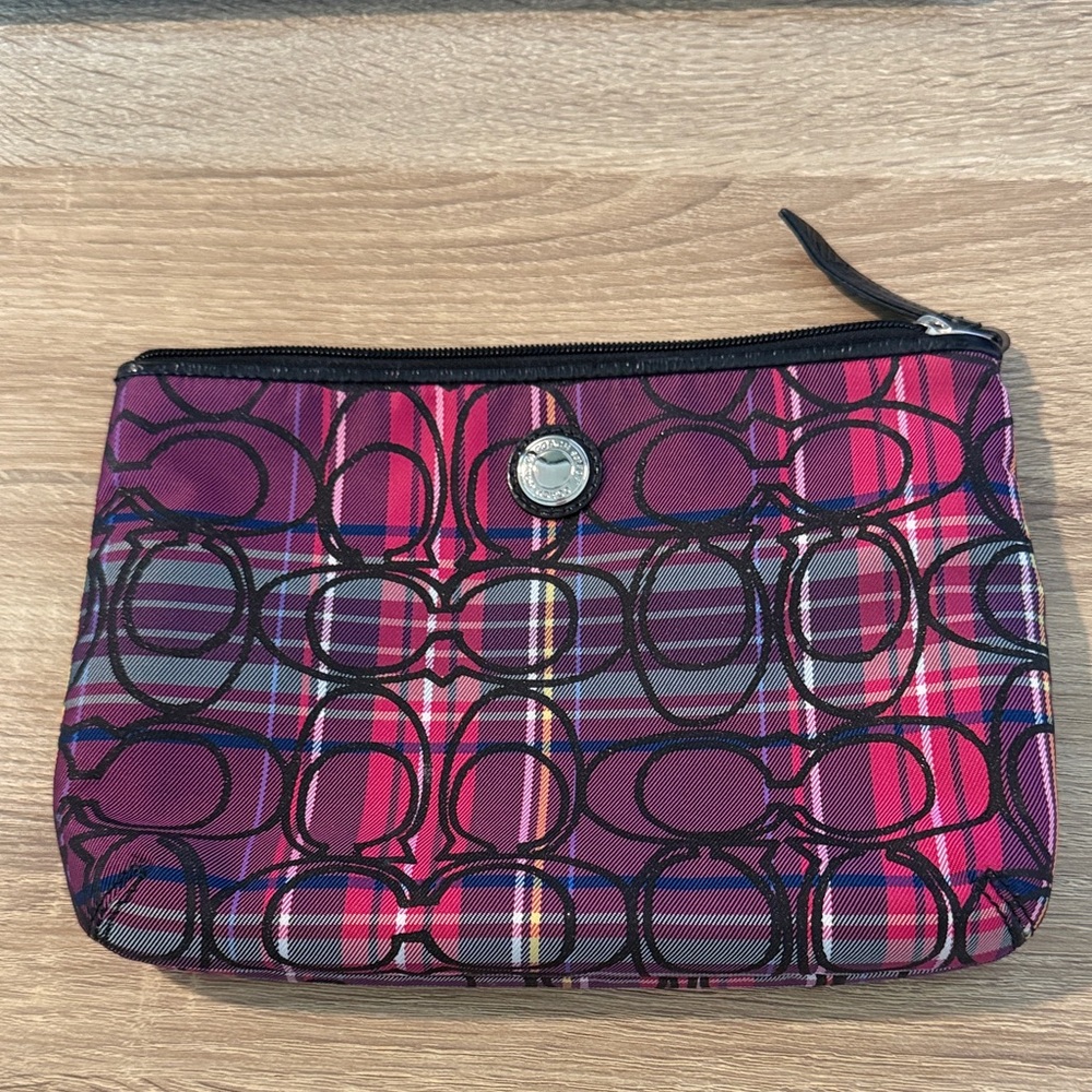 Coach cosmetic bag